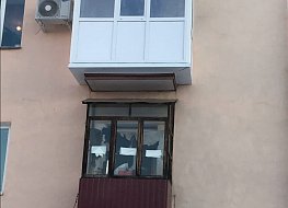 Ростовой балкон с выносом площадки